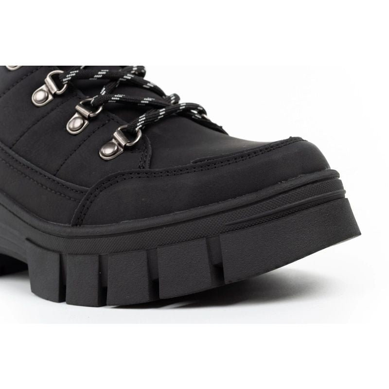 Lee Cooper Women’s Winter Boots, Black Insulated Ankle Boots