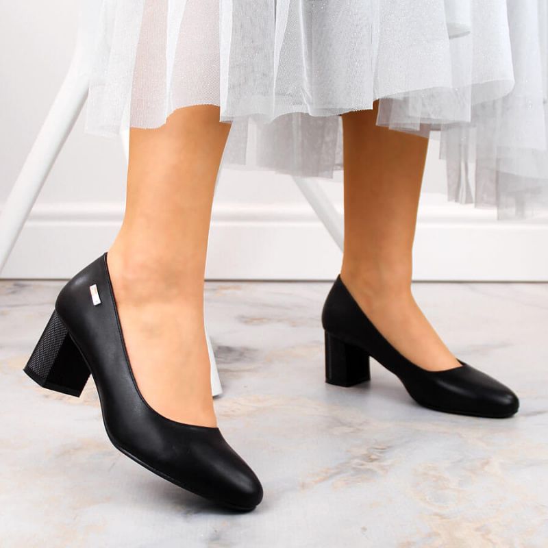 Pumps on a decorative post Sergio Leone W SK314A black Footwear/Lifestyle/Sergio Leone Your Sports Performance