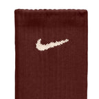 Nike Everyday Cushioned Crew Socks, 3 Pairs, Brown, Beige, Pink, SX7664 915