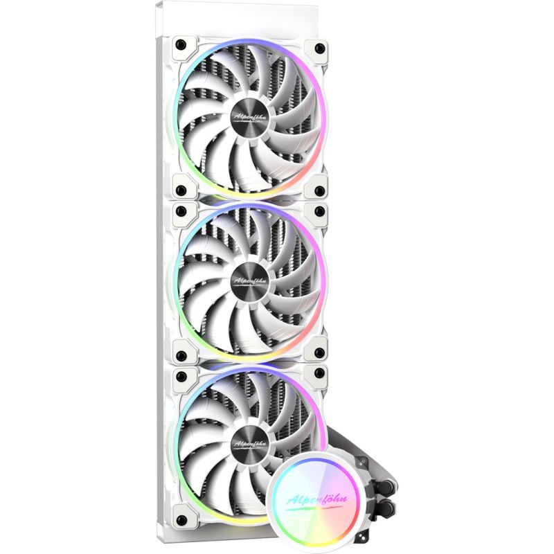 Alpenföhn Gletscherwasser 360 Processor All-in-one Liquid Cooler White Chłodzenie/Chłodzenie CPU Your Sports Performance