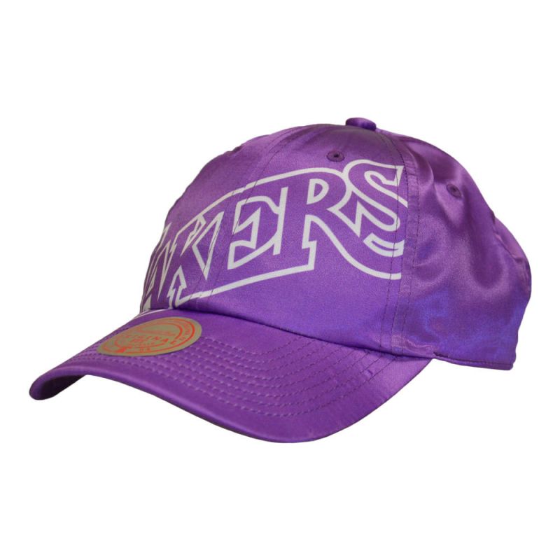 Mitchell & Ness NBA Los Angeles Lakers Snapback Cap - HLUX1095-LALYYPPPPURP Odzież/Czapki/Czapki z daszkiem Your Sports Performance