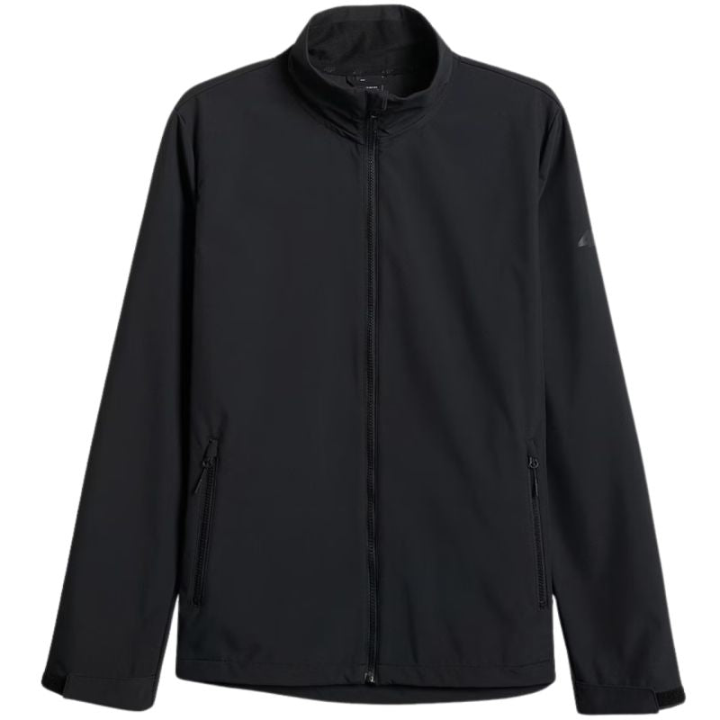 Men's softshell jacket 4F M548 deep black 4FWSS26TSOFM548 20S