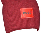 Hugo Boss Beanie Wool Winter Hat Red - 50496011-604 Odzież/Czapki/Czapki zimowe Your Sports Performance