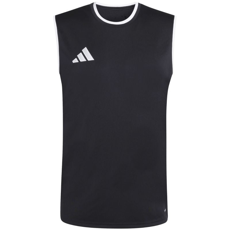 Men's adidas Entrada 26 Sleeveless Jersey Black KB3929