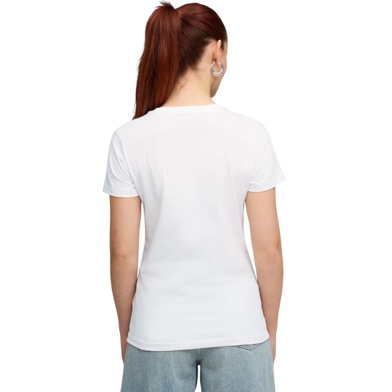 Puma Ess Centered Cat Logo Tee Women's White 692916 02