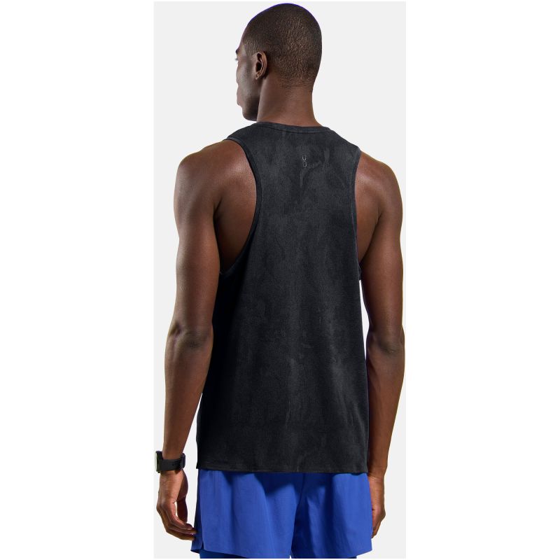 ODLO Zeroweight Engineered Chill-Tec Tank Crew Neck Technical Sleeveless Men's Shirt, Black