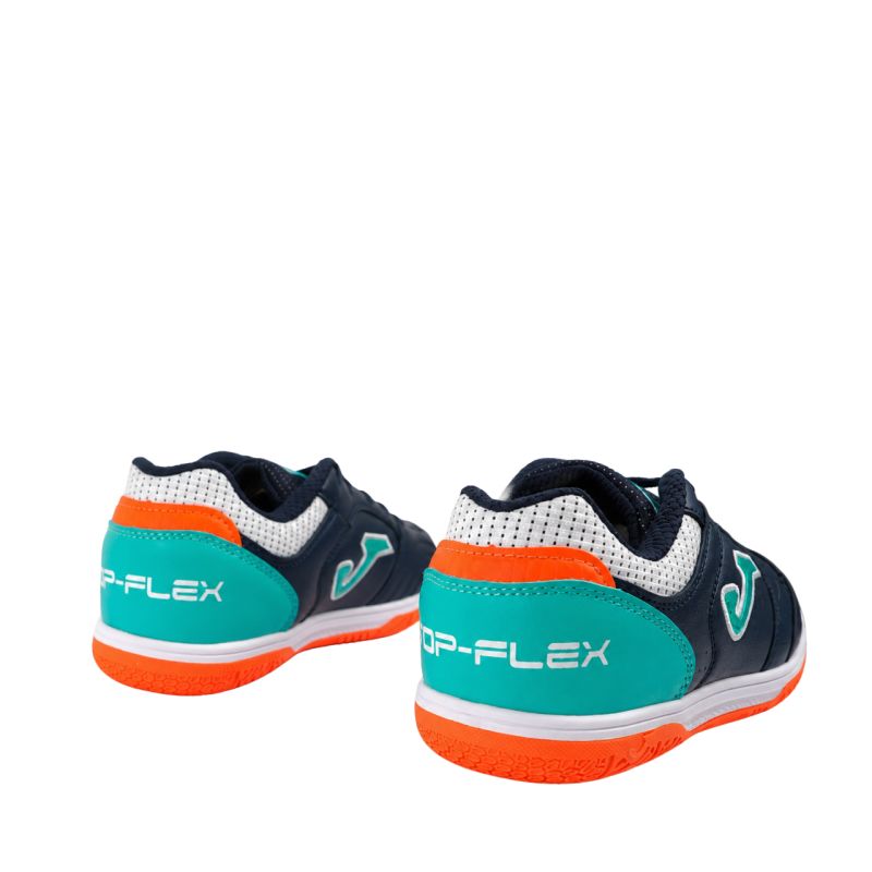 Joma Top Flex 2603 IN navy blue TPJW2603IN kids' soccer shoes