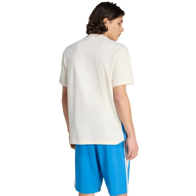 Men's adidas Essentials 3 Stripes T-shirt cream KC0888