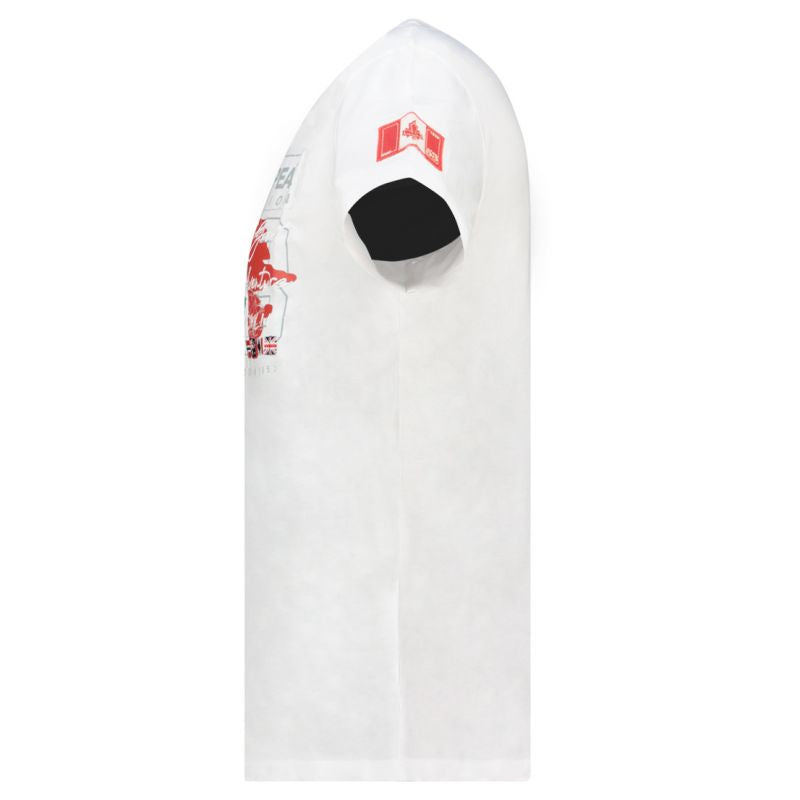 Canadian Peak JRUSTYEAK WHITE RM MEN 233 T-shirt (RBMSZ2063H/CP-BLANC) In preparation Your Sports Performance