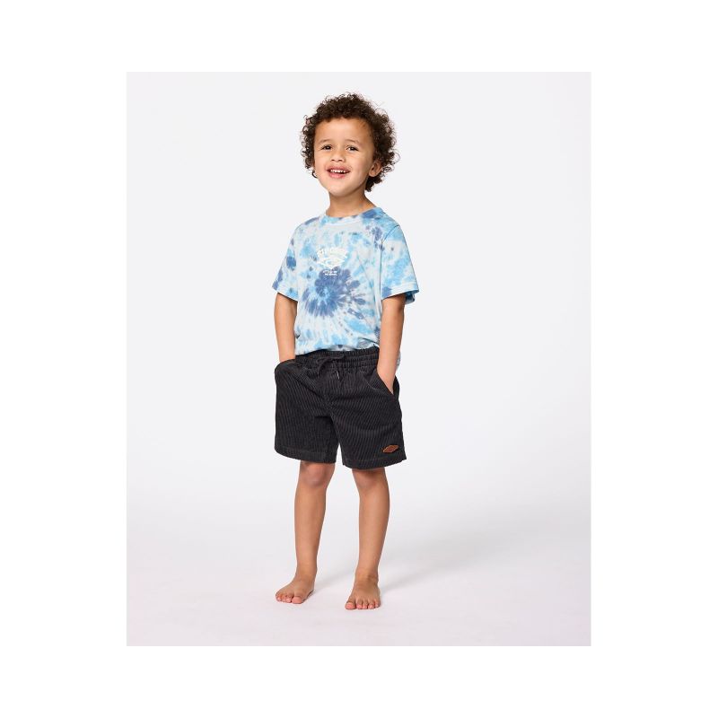 RIP CURL Surf Cord Volley-Boy Black Shorts
