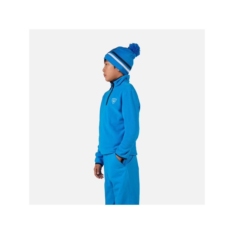 ROSSIGNOL Jr Strawpile Fleece Hz Blue Children's Sweatshirt