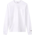 Champion LS Tee Men's T-Shirt White 222507 WW001
