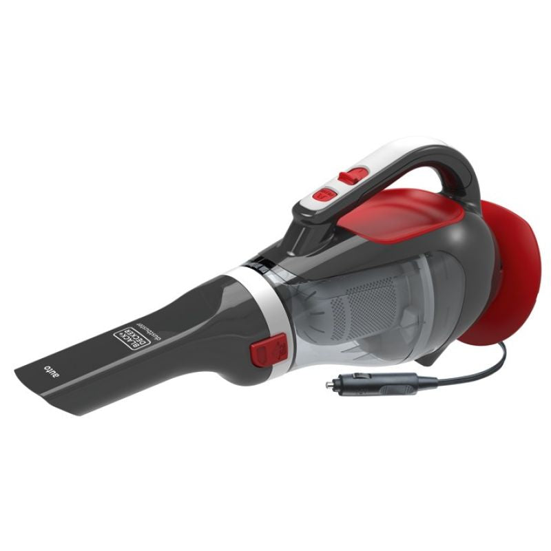 BLACK+DECKER ADV1200-XJ Car Vacuum Cleaner (12W; red-gray) AGD - Produkty/Odkurzacze Your Sports Performance