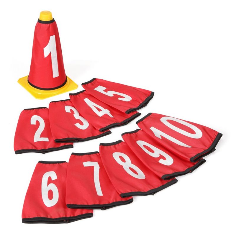 Yakima Sport T-shirts - numbers for cones, 10 pieces 100330 Accessories/Training equipment Yakima