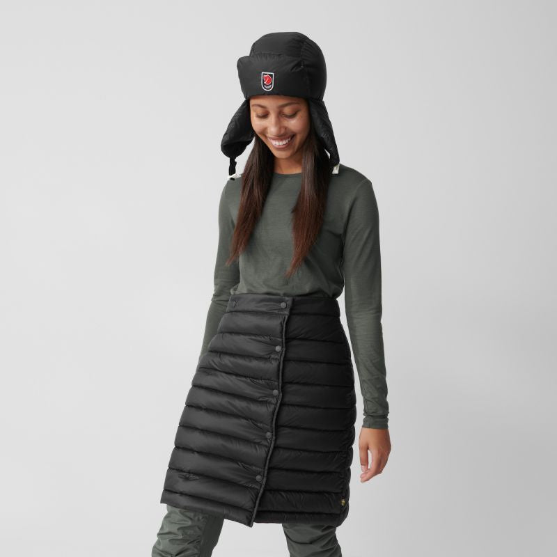 Fjällräven Expedition Pack Down Skirt Black women's trekking skirt (F86367-550) In preparation Your Sports Performance