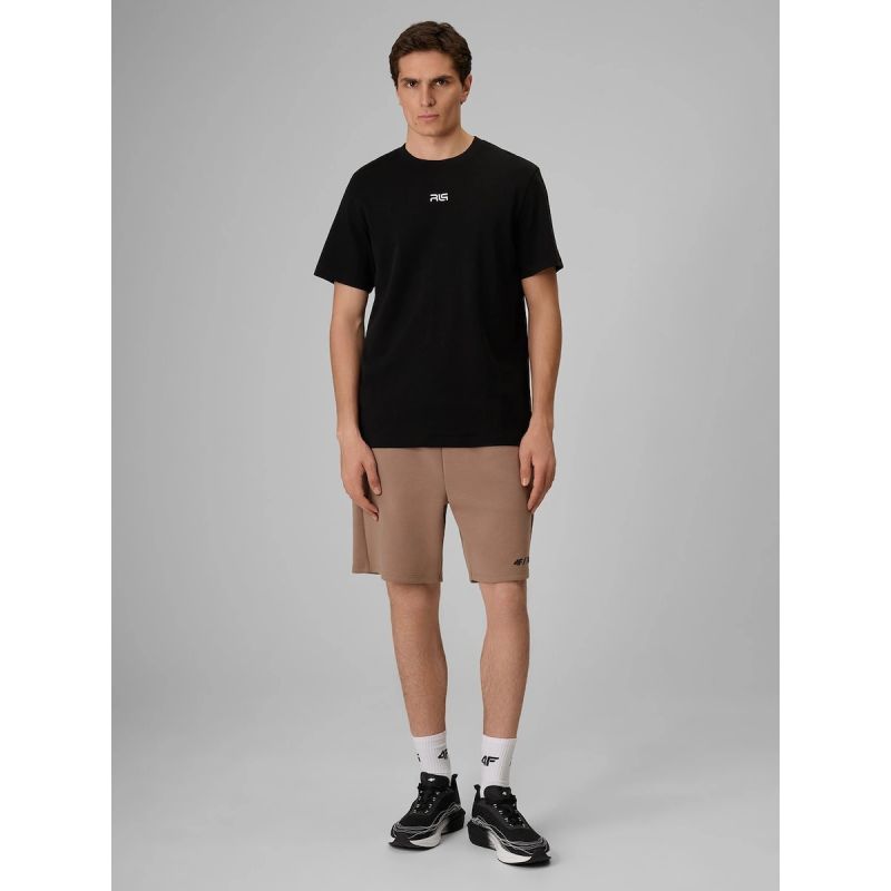 Men's regular-fit plain T-shirt 4F | Robert Lewandowski RL9KSS26TTSHM3937-20S