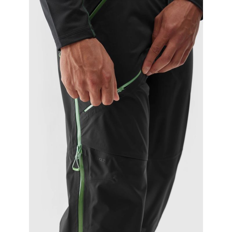 4F Men's Ski Touring Pants 4FPRO Dermizax 20000 Membrane 4FAW23TFTRM373-21S Black *Kategoria tymczasowa Your Sports Performance