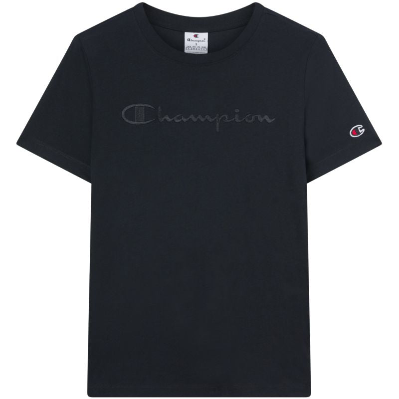 Champion SS Tee Women's Black 118382 KK001 In preparation Your Sports Performance