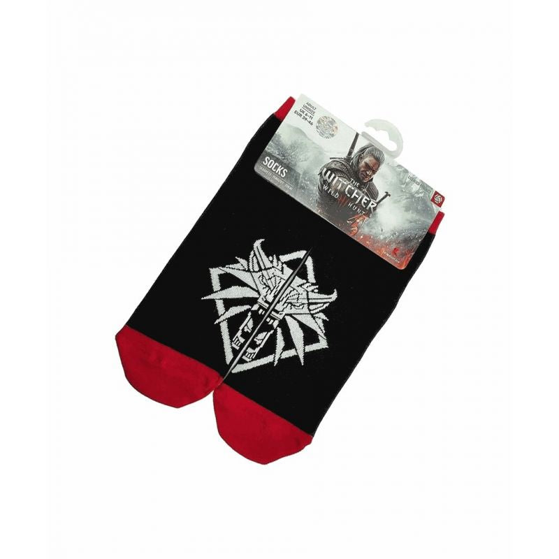 Good Loot The Witcher White Wolf Socks Gadżety dla graczy/Skarpety Your Sports Performance