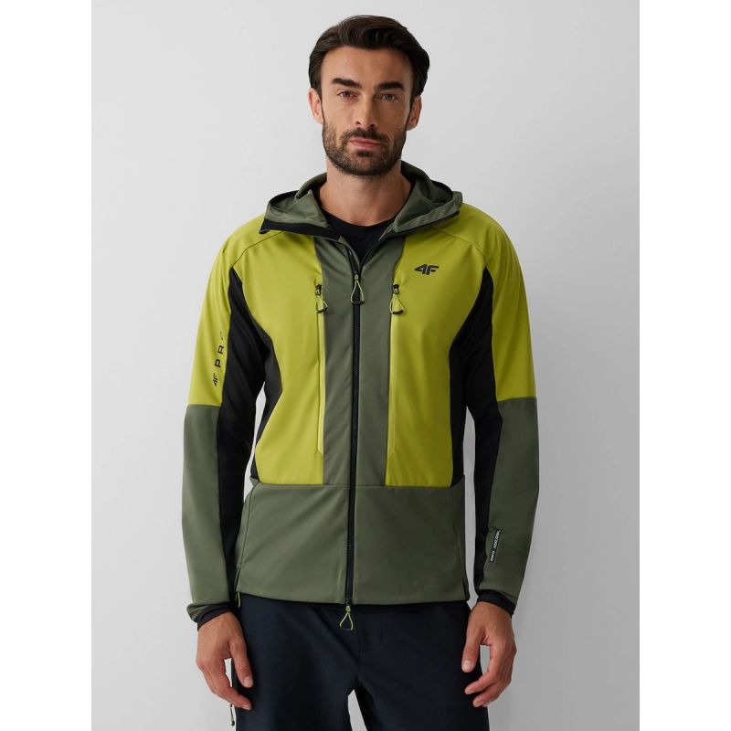 Men's 4F PRO Softshell Jacket with Windproof 10000 Membrane 4F 4FRAW26TSOFM702-44S