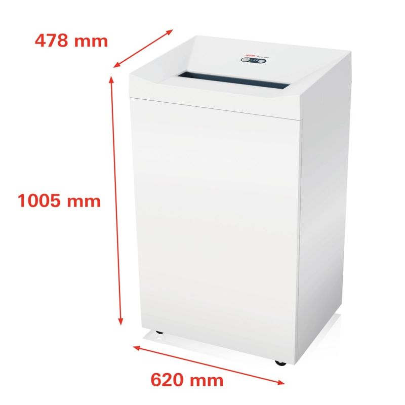 HSM Pure 940 Shredder, 165L 1.9x15 mm Urządzenia biurowe/Niszczarki Your Sports Performance