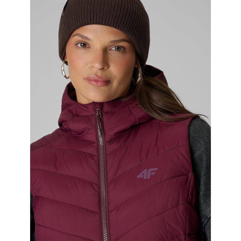 Women's synthetic-filled vest 4F 4FRAW26TVJAF422-60S