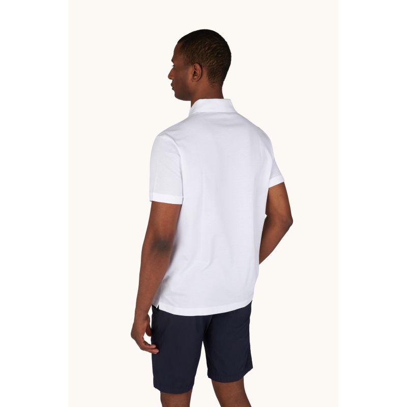 Paul&Shark Men's Cotton Polo Shirt White 99311001-10