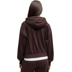 Puma Her Relaxed Hoodie women's sweatshirt brown 694027 33