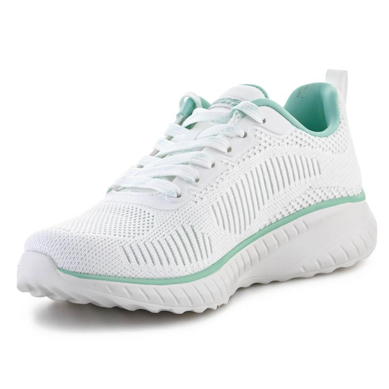 Skechers Bobs Squad Chaos Parallel Lines Shoes W 117212-OFWT Footwear/Lifestyle/Skechers Skechers