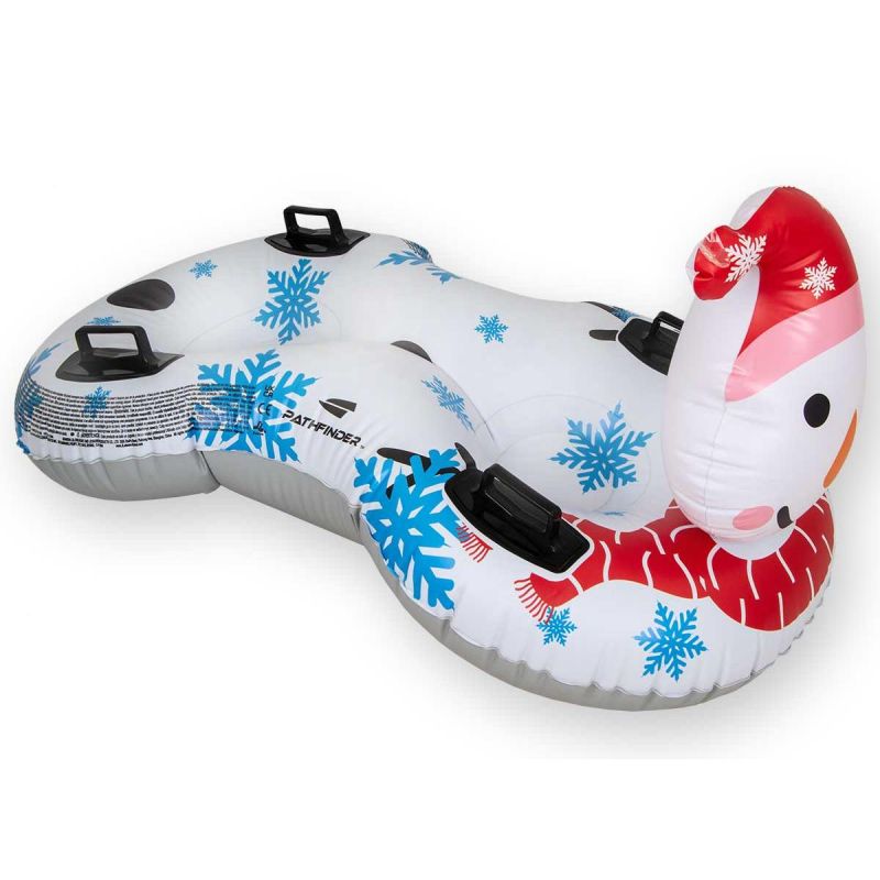 SLIDE INFLATABLE SLIDE FOR 2 PEOPLE SNOWMAN 138x74x80CM Accessories Your Sports Performance
