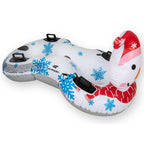 SLIDE INFLATABLE SLIDE FOR 2 PEOPLE SNOWMAN 138x74x80CM Accessories Your Sports Performance