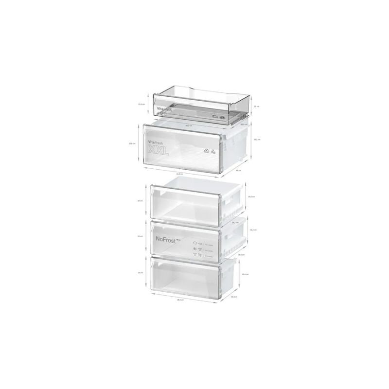 BOSCH KGN362IDF fridge-freezer AGD - Produkty/Lodówki wolnostojące Your Sports Performance
