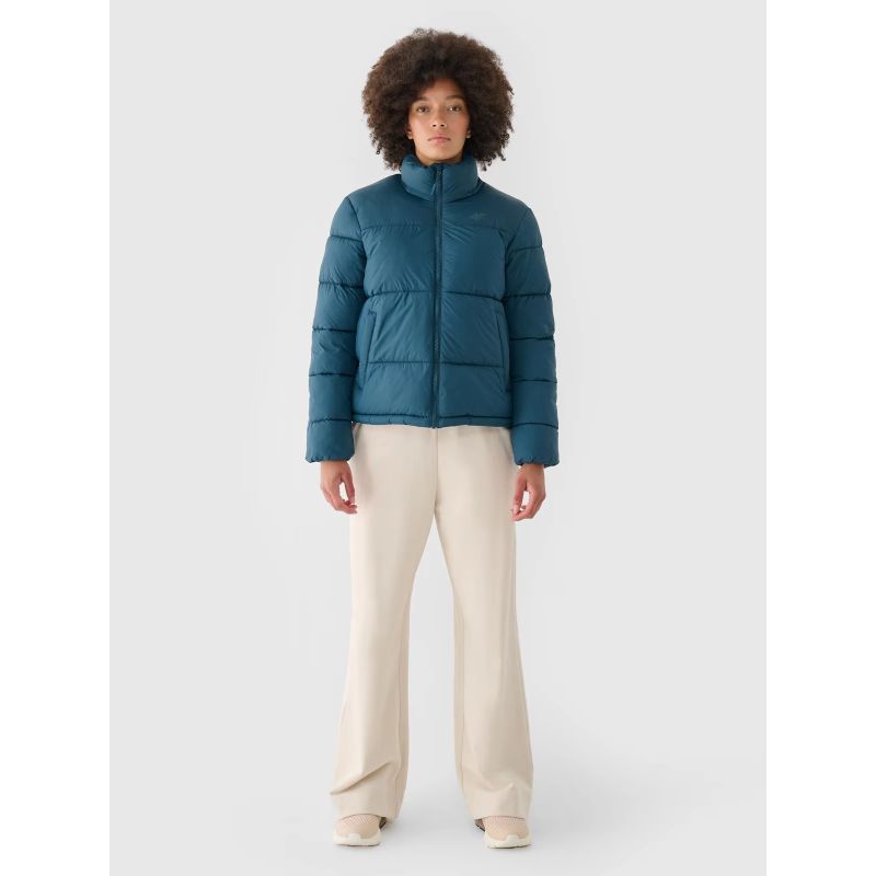 Women's winter down jacket 4F 4FWAW24TDJAF469-46S *Kategoria tymczasowa Your Sports Performance