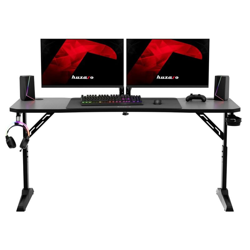 Huzaro Hero 4.6 Black Gaming Desk Gaming PC/Stoliki i biurka Your Sports Performance