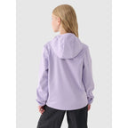 Windproof softshell jacket with neodry 5000 membrane for girls 4F Junior 4FJWAW24TSOFF261-51S 4f