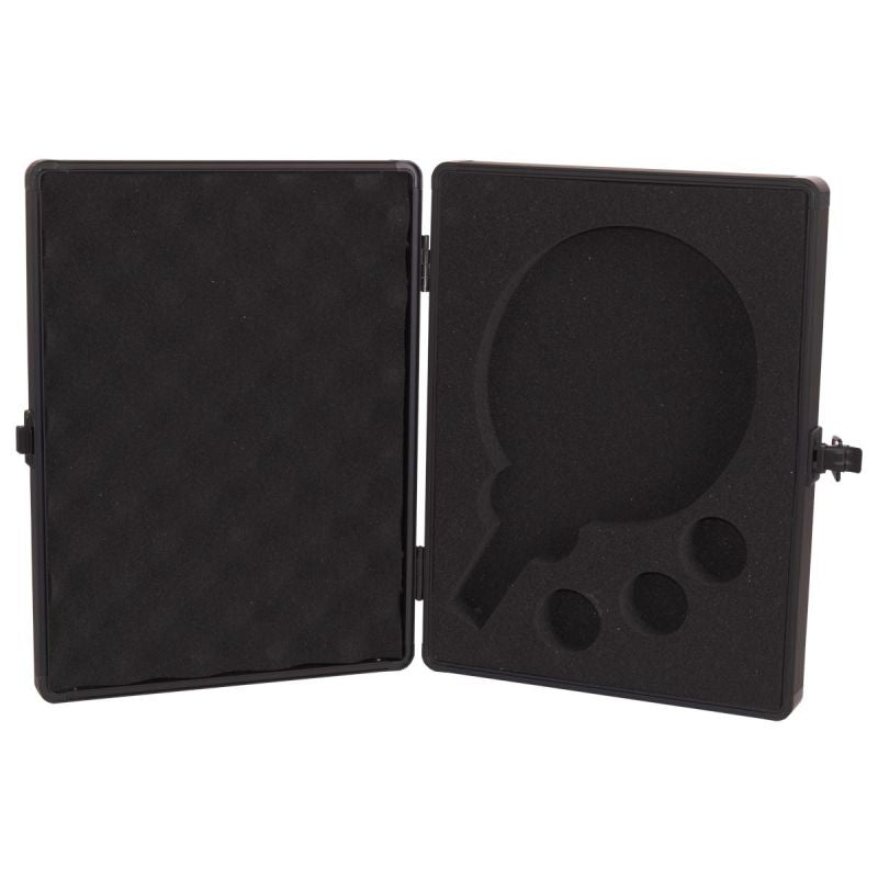 CASE COVER FOR RACKET AND 3 BALLS FOR TABLE TENNIS JOOLA ALU BLACK Sport/Sporty Rakietowe/Tenis Stołowy/Akcesoria Your Sports Performance
