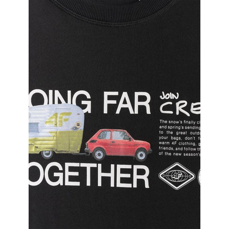 Men's regular printed T-shirt 4F 4FRSS26TTSHM3810-20S 4f