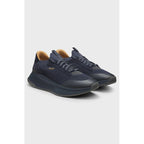Men's shoes BOSS SNEAKER TTNM EVO_SLON_KNRSD OPEN BLUE (50523113-475) Boss