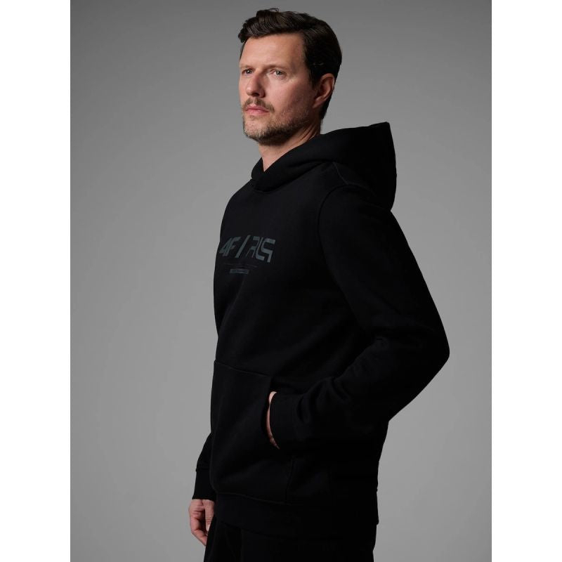 Men's regular hooded sweatshirt 4F x Robert Lewandowski RL9SAW25TSWSM2582-20S