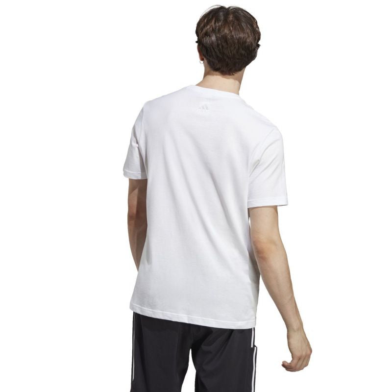 adidas Essentials Single Jersey Linear Embroidered Logo Tee M IC9276 Clothing/Training Adidas