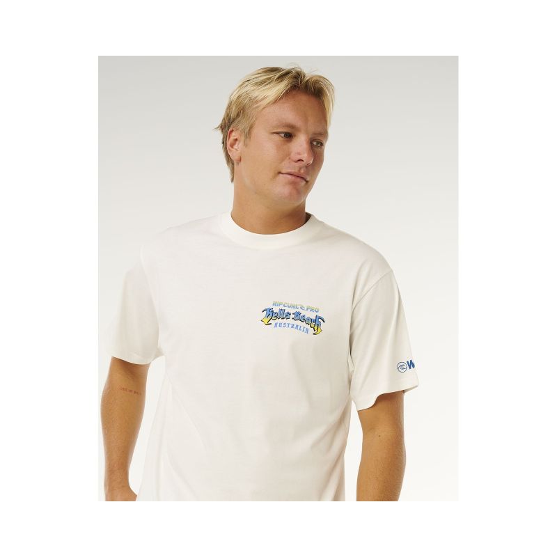 Men's RIP CURL Bells Pro 26 Event Tee White