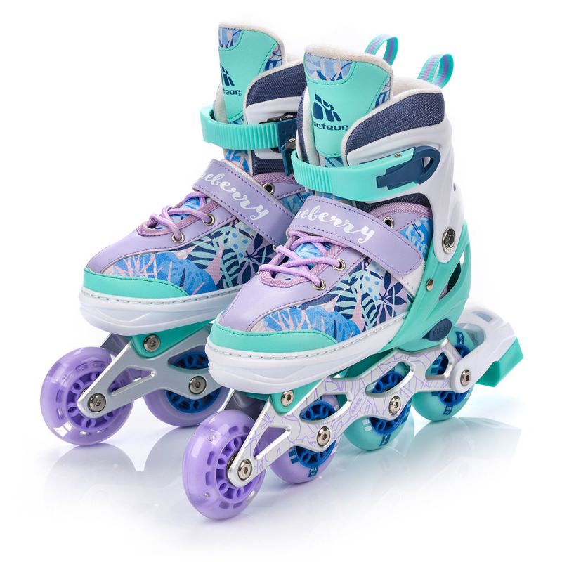 Meteor 4in1 Skates Blueberry L 38-41 24385 Accessories/Skating/Rolki Meteor Your Sports Performance