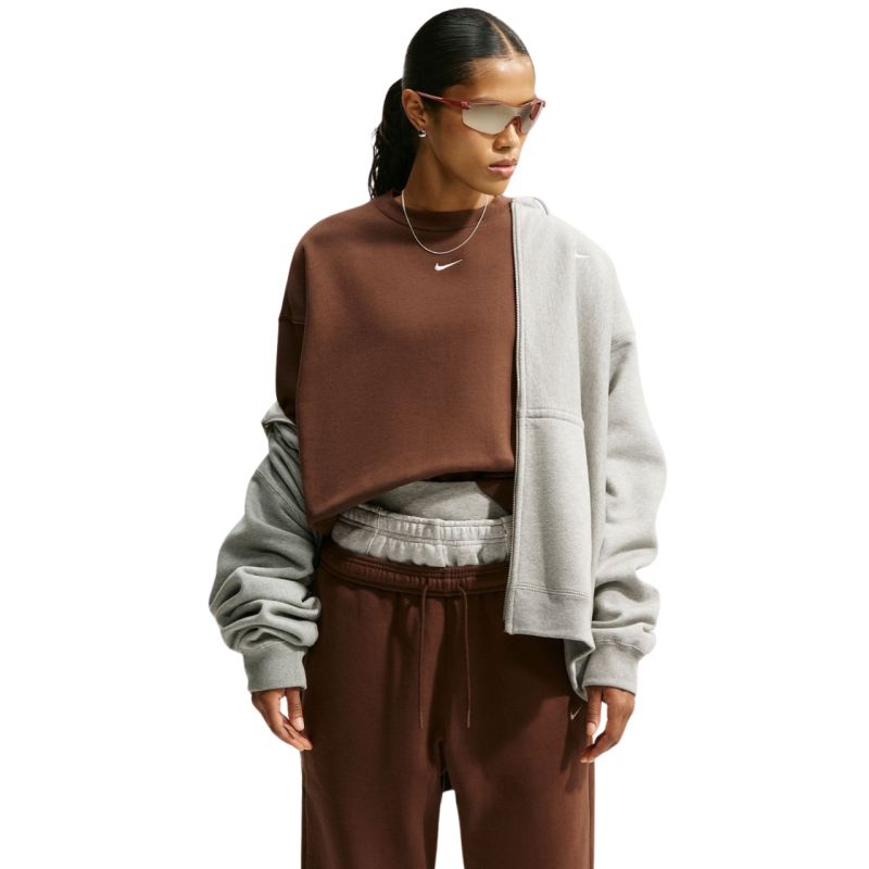 Nike Studio Fleece Women's Sweatshirt Brown IM8082 259