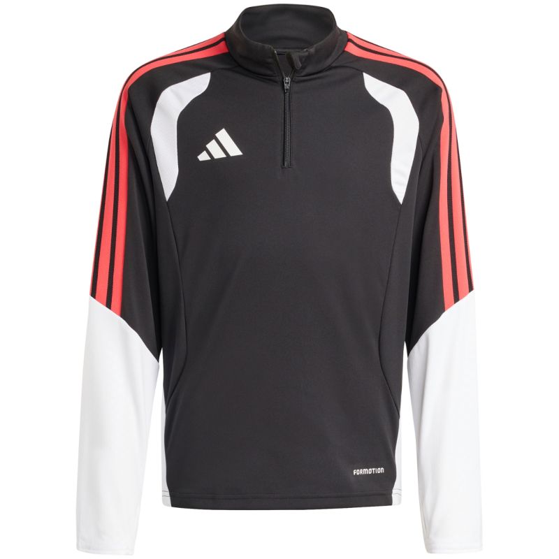 adidas Tiro 26 Competition Training Top Kids Sweatshirt Black, White, and Red KC3783