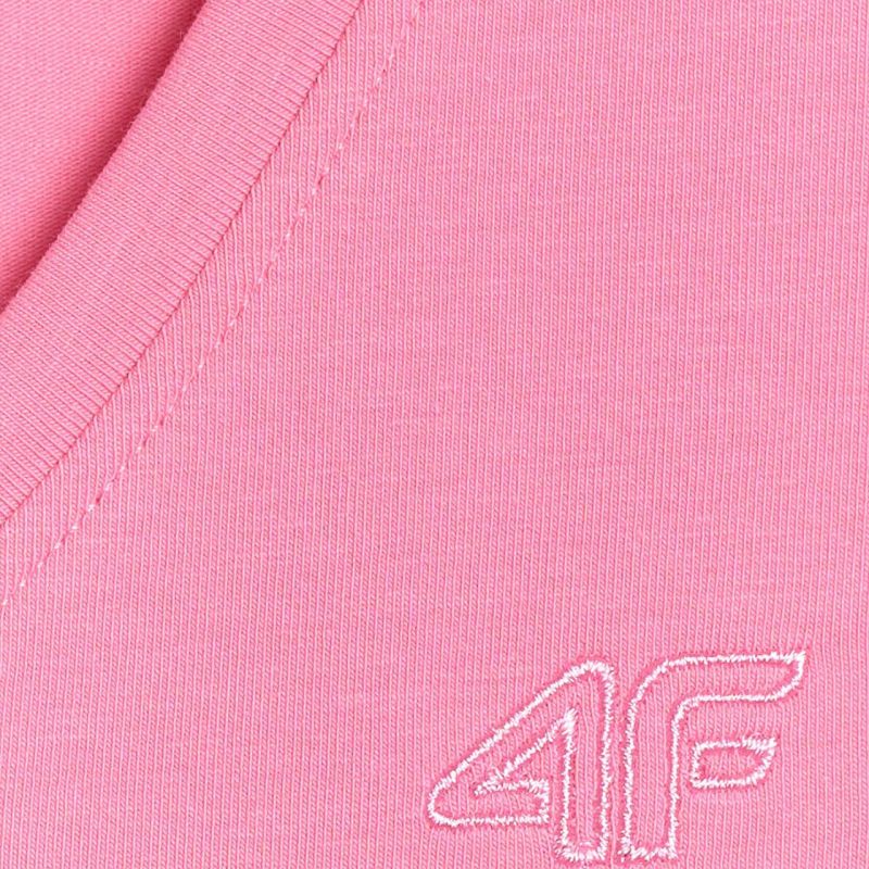 Women's T-shirt 4F F2969 pink 4FWAW25TTSHF2969 54S In preparation Your Sports Performance