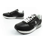 US Polo Assn sports shoes sneakers men's fashionable comfortable black Your Sports Performance