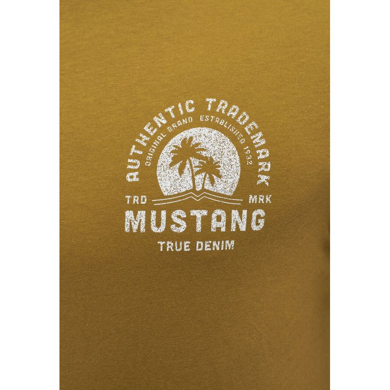 Mustang T-shirt Alex C Print M 1012515 6370 Clothing/Lifestyle/T-shirts/Mustang Your Sports Performance