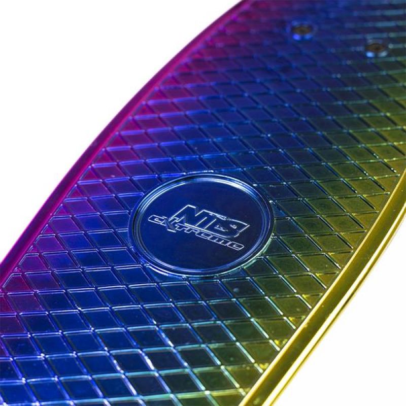 Nils Extreme ELECTROSTYLE PENNYBOARD PNB01 RAINBOW Skateboard Accessories/Skating Your Sports Performance