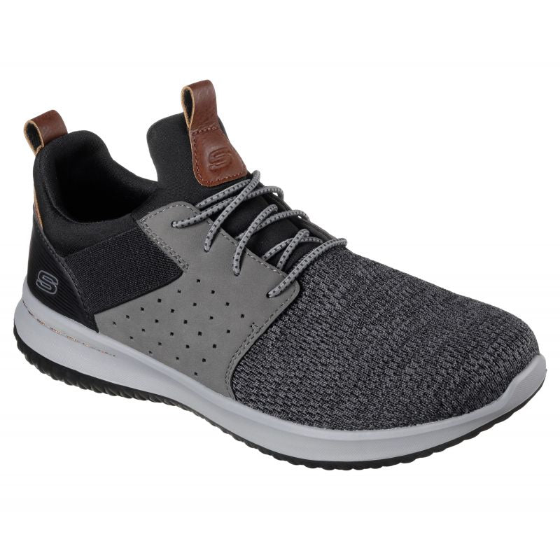 Skechers Delson Camben M 65474BKGY shoes Footwear/Lifestyle/Skechers Skechers