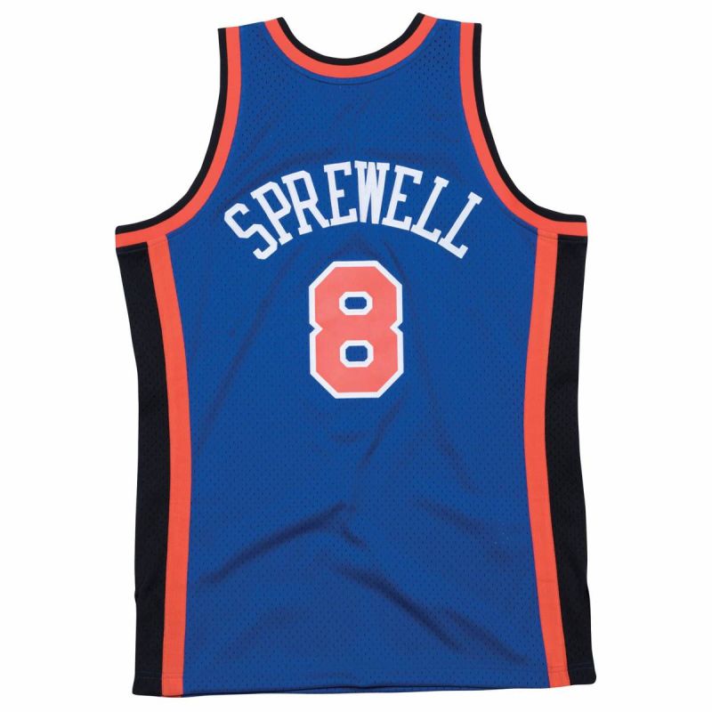 Mitchell & Ness Swingman Jersey NBA NY New York Knicks Latrell Sprewell - SMJYAC18055-NYKROYA98LSP Koszulki NBA Your Sports Performance
